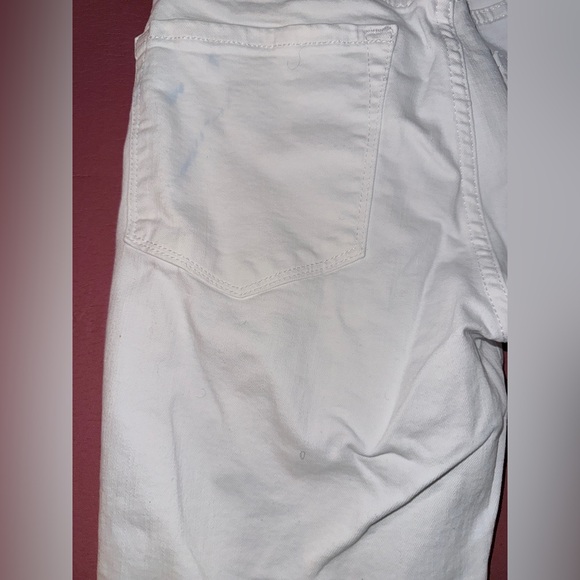 Frame Denim White Flare Jeans with detergent stains - Picture 6 of 6